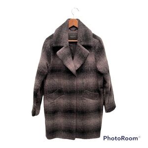 Andrew Marc New York | Fuzzy Ombre 3/4 Length Coat